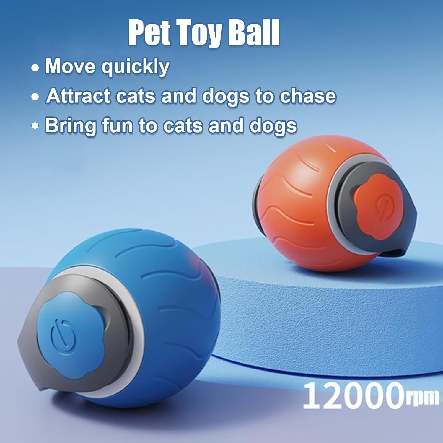 Rechargeable Interactive Cat Ball