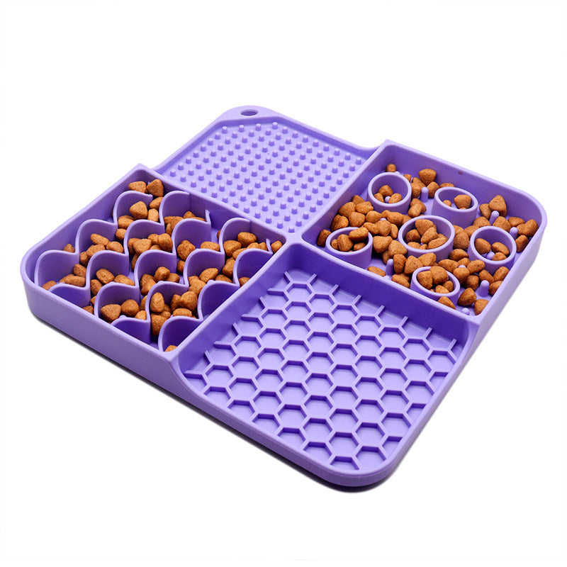 Silicone Lick Mat Bowl for Cats & Dogs