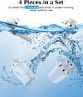 Pet Water Fountain Replacement Filters - 4 Pack